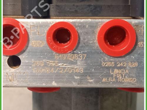 ABS pump FIAT PUNTO (199_) 1.2 (199AXZ1A, 199BXZ1A) | BP29966800M43 