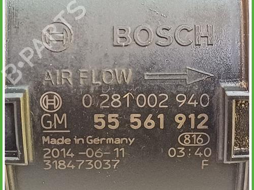 Mass air flow sensor OPEL ASTRA J (P10) 1.7 CDTI (68) | BP18711536M95 