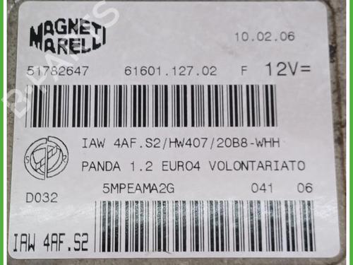 Engine control unit (ECU) FIAT PANDA (169_) 1.2 (169.AXB11, 169.AXB1A) | BP40141122M57 - Image 2