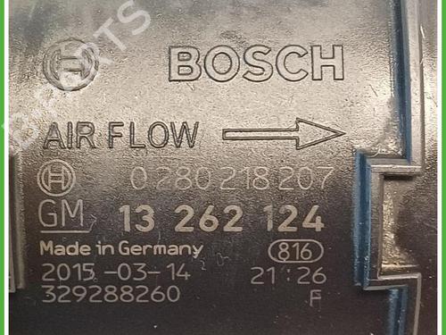 Mass air flow sensor OPEL MERIVA B MPV (S10) 1.4 LPG (75) | BP40143509M95 - Image 3