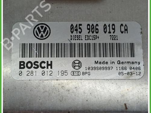 Engine control unit (ECU) VW POLO (9N_, 9A_) 1.4 TDI | BP16074075M57 