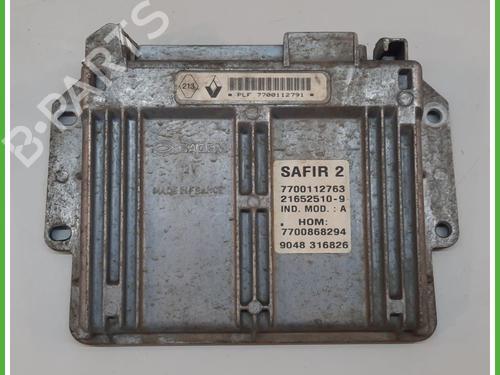 Motorstyringsenhed RENAULT CLIO II (BB_, CB_) 1.2 (BB0A, BB0F, BB10, BB1K, BB28, BB2D, BB2H, CB0A,... (58 hp) 12909947