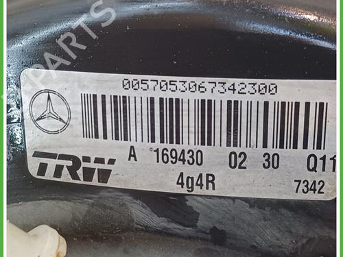 Servo brake MERCEDES-BENZ A-CLASS (W169) A 150 (169.031, 169.331) | BP15765883M42 