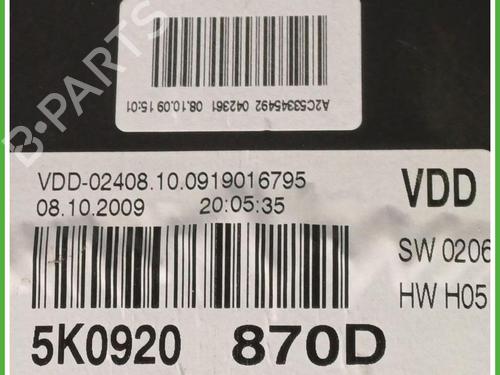Instrument cluster VW GOLF VI (5K1) 1.6 BiFuel | BP40143187C47 - Image 4