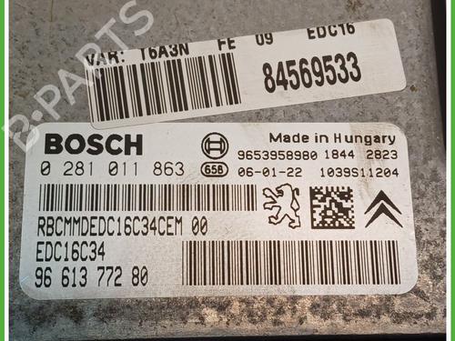 Engine control unit (ECU) PEUGEOT 307 (3A/C) 1.6 HDi | BP22251082M57 