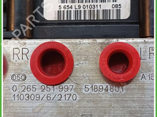 ABS pump FIAT PUNTO EVO (199_) 1.4 Natural Power | BP16017178M43 