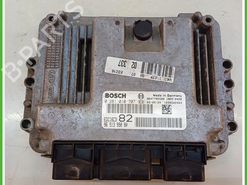 Used Engine control unit (ECU) PEUGEOT 206 Hatchback (2A/C) 1.4 HDi eco 70 (68 hp) 16189629