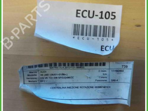 Engine control unit (ECU) AUDI A6 C5 (4B2, 4B4) 2.5 TDI | BP40130155M57 - Image 4