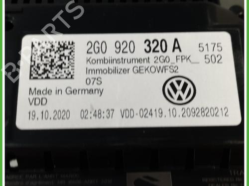 Instrument cluster VW T-CROSS (C11, D31) 1.0 TSI | BP40074447C47 - Image 4