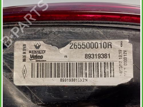 Right taillight RENAULT MEGANE III Grandtour (KZ0/1) 1.5 dCi (KZ09, KZ0D, KZ1G, KZ29, KZ14, KZ1W, KZ10, KZ1F,... | BP24633169C35 