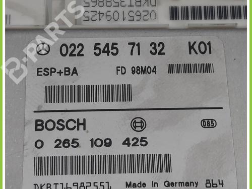 Control unit MERCEDES-BENZ A-CLASS (W168) A 140 (168.031, 168.131) | BP11368558M11 