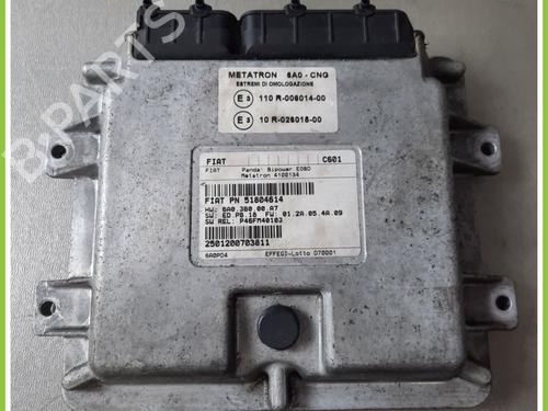Used Engine control unit (ECU) FIAT PANDA (169_) 1.2 Natural Power (169.AXB1A) (60 hp) 13413341