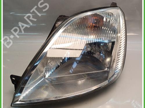Used Left headlight FORD FIESTA V (JH_, JD_) 1.4 16V (80 hp) 23144246