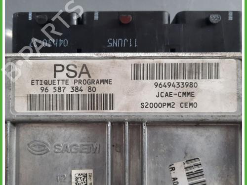 Engine control unit (ECU) PEUGEOT 1007 (KM_) 1.4 | BP13937990M57 