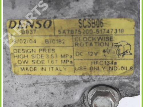 AC compressor FIAT PANDA (169_) 1.2 Natural Power (169.AXB1A) | BP11369746M34 
