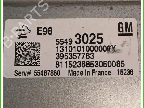Engine control unit (ECU) OPEL ASTRA K (B16) 1.6 CDTi (68) | BP25437110M57 