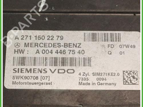 Engine control unit (ECU) MERCEDES-BENZ C-CLASS (W204) C 180 Kompressor (204.046) | BP29127117M57