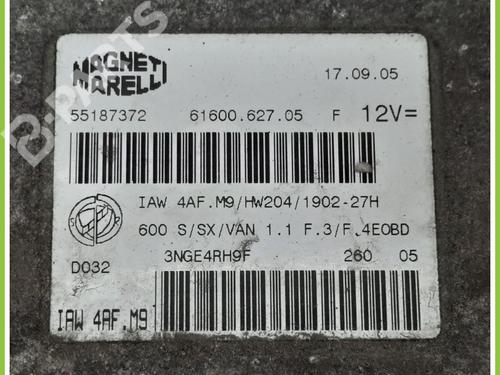 Engine control unit (ECU) FIAT SEICENTO / 600 (187_) 1.1 (187AXB, 187AXB1A, 187AXC1A02) | BP11370862M57 