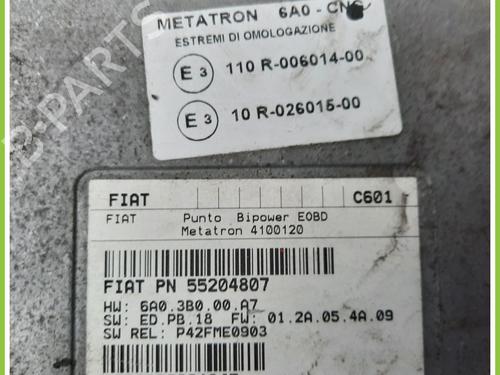Engine control unit (ECU) FIAT PUNTO (188_) 1.2 Natural Power | BP13413346M57 