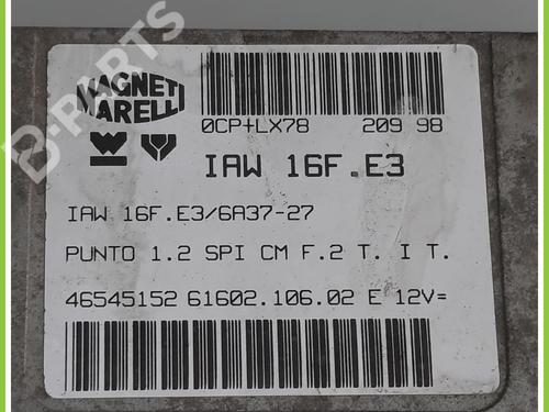 Engine control unit (ECU) FIAT PUNTO (176_) 60 1.2 (176AP, 176AR, 176AQ, 176BB) | BP11368700M57 