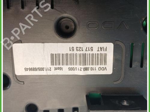 Instrument cluster LANCIA YPSILON (843_) 1.2 (843.AXA1A) | BP28072718C47 