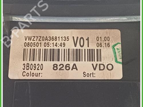 Instrument cluster VW PASSAT B5.5 Variant (3B6) 1.9 TDI | BP21115717C47 