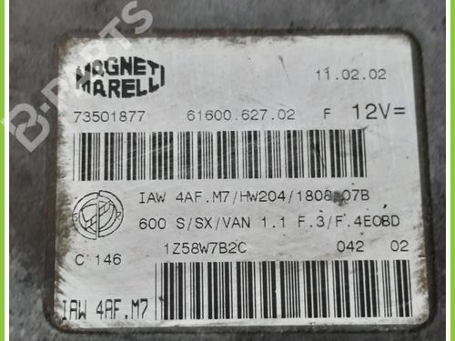 Engine control unit (ECU) FIAT SEICENTO / 600 (187_) 1.1 (187AXB, 187AXB1A, 187AXC1A02) | BP11369633M57 