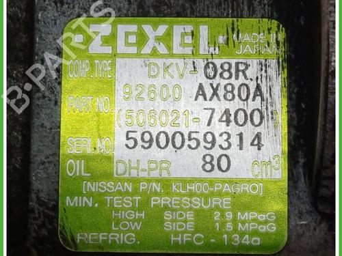 AC compressor NISSAN MICRA III (K12) 1.2 16V | BP20494882M34