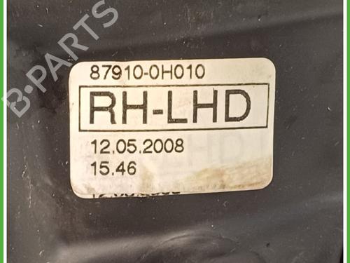 Right mirror TOYOTA AYGO (_B1_) 1.0 (KGB10_, KGB10R) | BP23144281C27 