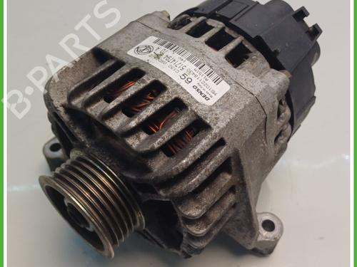 Used Alternator FIAT PANDA (169_) 1.1 (169.AXA1A) (54 hp) 21259858
