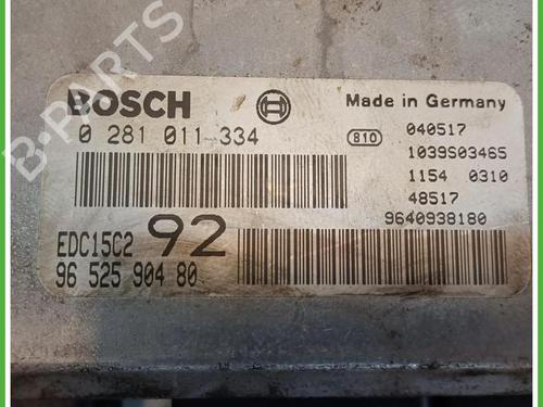 Engine control unit (ECU) PEUGEOT 807 (EB_) 2.0 HDi | BP40147467M57 - Image 2
