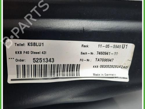Fuel tank BMW 1 (F40) 118 d | BP13259207C62 