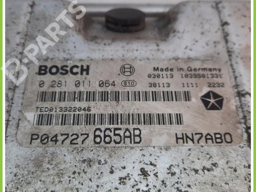 Computer motormanagement CHRYSLER VOYAGER IV (RG, RS) 2.5 CRD | BP11370225M57 