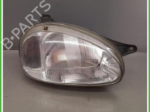 Used Right headlight Right headlight OPEL CORSA B (S93) 1.0 i 12V (F08, F68, M68) (54 hp) 40130710 40130710