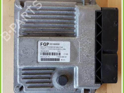 Used Engine control unit (ECU) FIAT GRANDE PUNTO (199_) 1.2 (65 hp) 13372216