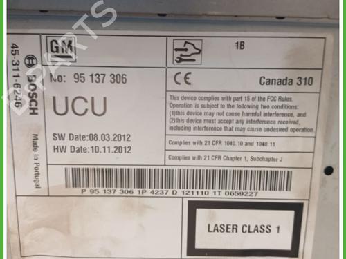 Radio CHEVROLET CRUZE Station Wagon (J308) 1.7 TD | BP27410043E6 