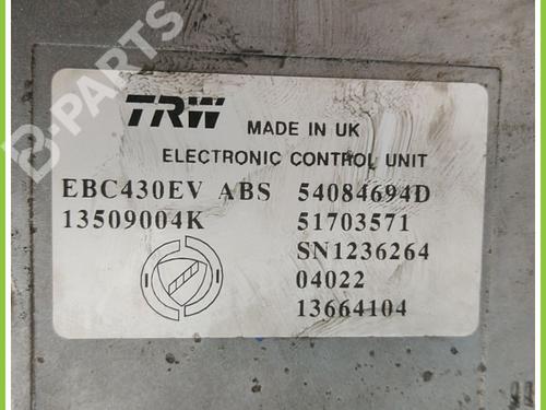 ABS Bremseaggregat LANCIA YPSILON (843_) 1.3 JTD (843.AXD11, 843.AXD1A) | BP11368270M43 