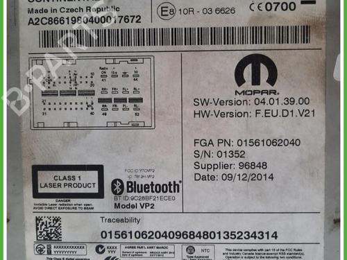 Electronic module ALFA ROMEO MITO (955_) 1.3 MultiJet (955AXT1A) | BP40135919M83 - Image 4