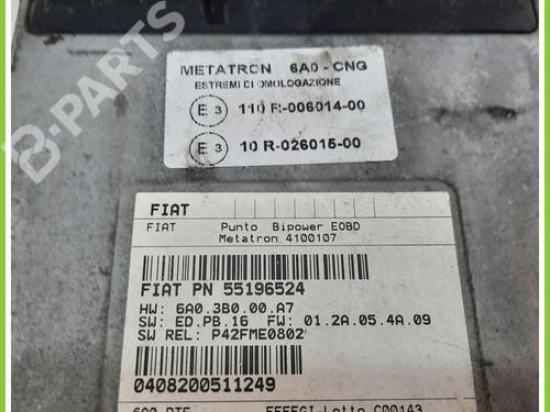 Engine control unit (ECU) FIAT PUNTO (188_) 1.2 Bifuel | BP11369810M57 