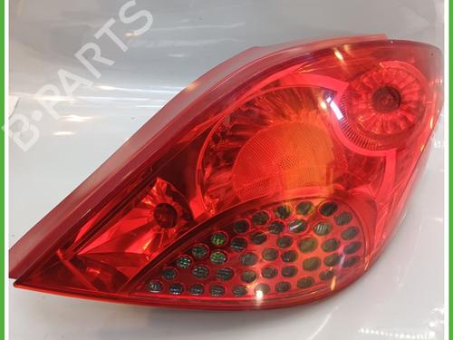 Used Right taillight PEUGEOT 207 (WA_, WC_) 1.4 16V (95 hp) 19922557