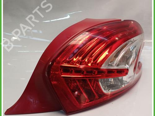 Used Right taillight PEUGEOT 208 I (CA_, CC_) 1.4 HDi (68 hp) 26733256