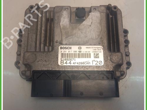 Used Engine control unit (ECU) LANCIA DELTA III (844_) 1.6 D Multijet (844.AXC11, 844.AXC1A) (120 hp) 29629568