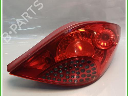 Used Right taillight PEUGEOT 207 (WA_, WC_) 1.6 HDi (90 hp) 21502265