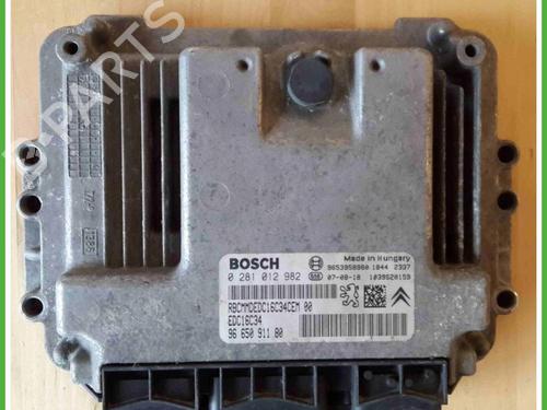Used Engine control unit (ECU) Engine control unit (ECU) CITROËN JUMPY II (VF7) 1.6 HDi 90 8V (90 hp) 40130297 40130297