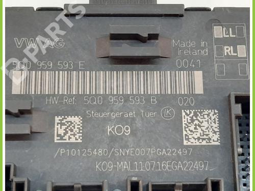 Control unit VW GOLF VII (5G1, BQ1, BE1, BE2) 1.6 TDI | BP11368359M11 