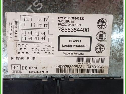 Radio LANCIA YPSILON (843_) 1.3 JTD (843.AXD11, 843.AXD1A) | BP18960962E6 