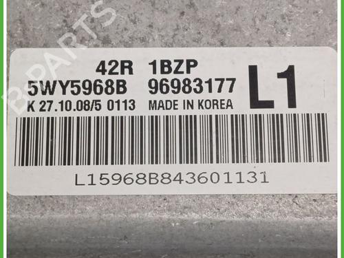 Engine control unit (ECU) CHEVROLET AVEO / KALOS Hatchback (T250, T255) 1.2 | BP25437114M57 