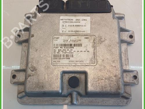 Motorstyringsenhed FIAT PANDA (169_) 1.2 Natural Power (169.AXB1A) (60 hp) 27410094