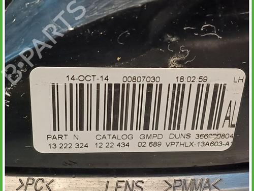 Left taillight OPEL ASTRA H (A04) 1.6 (L48) | BP24020084C34 