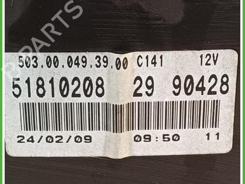 Instrument cluster FIAT PANDA (169_) 1.2 4x4 (169.AXB2A) | BP40145577C47 - Image 4